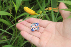 Yeshan rhinestone texture under light showing sparkling finish and elegance