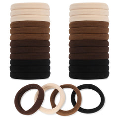 YESIACE front packaging showing 120 colorful hair ties and value pack benefit