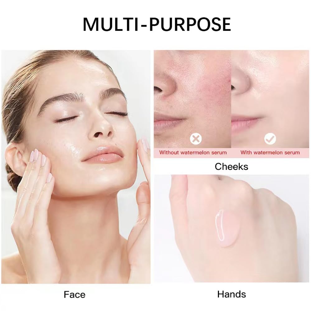 Yeweian before and after subtle glow on face demonstrating radiance