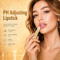 Yeweian clear gloss texture close-up displaying smooth hydrating shine