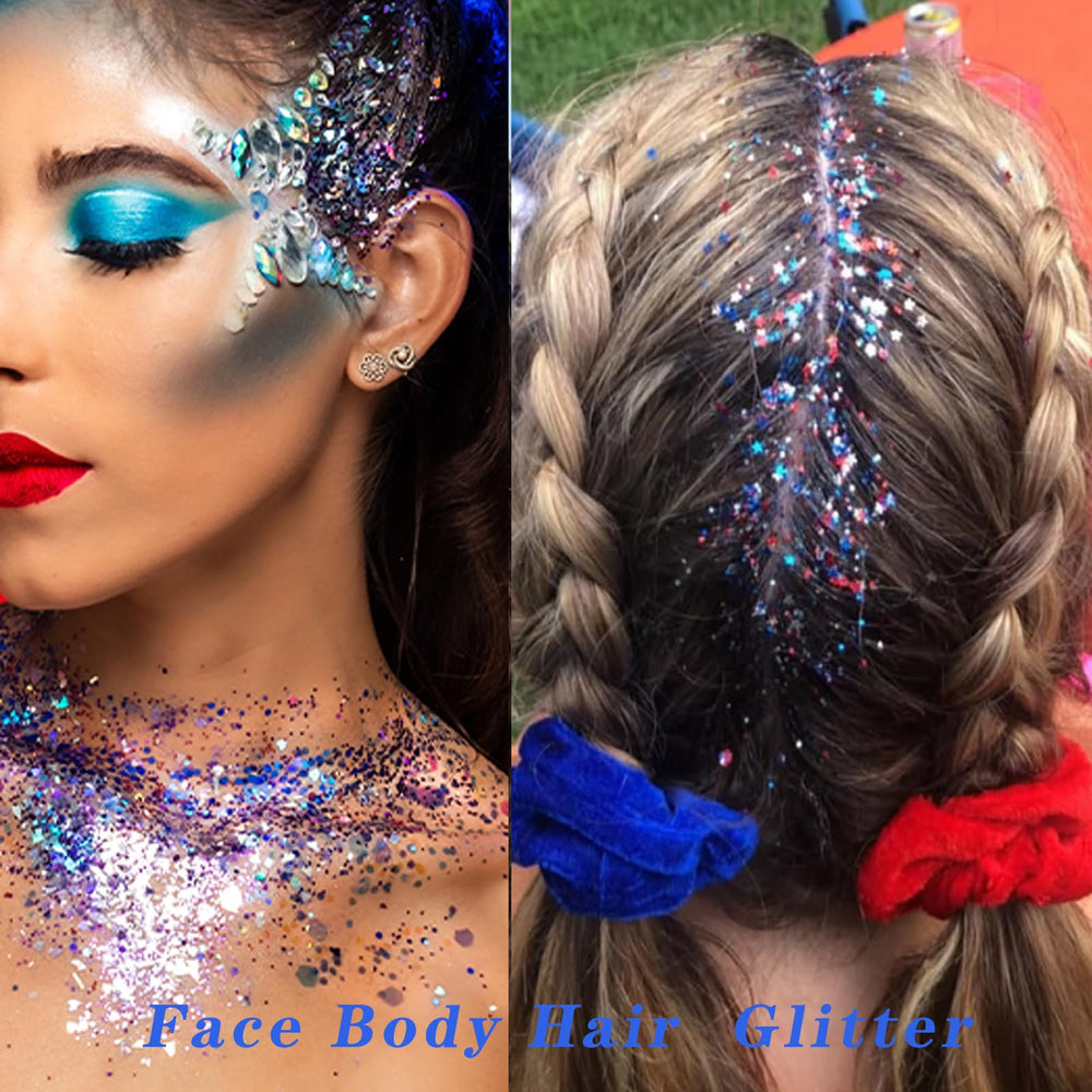 Yeweian collarbone and shoulder glitter lifestyle for standout event accents