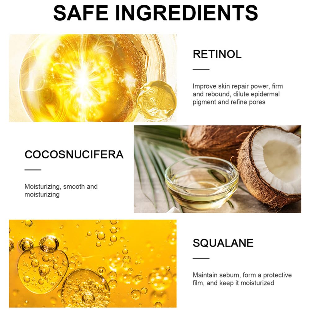 Yeweian ingredients label closeup showing key actives like retinol and hyaluronic acid benefit