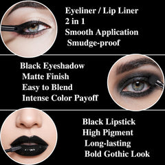 Yeweian mini brush with tools laid out for blending and fine work, offering control and versatility