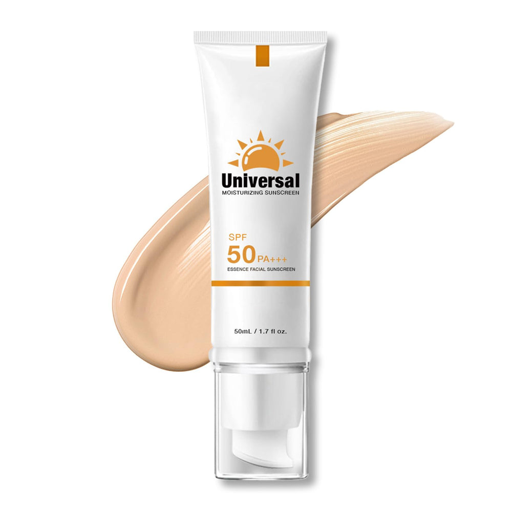 YFKEJI front packaging showing sunscreen tube and SPF information