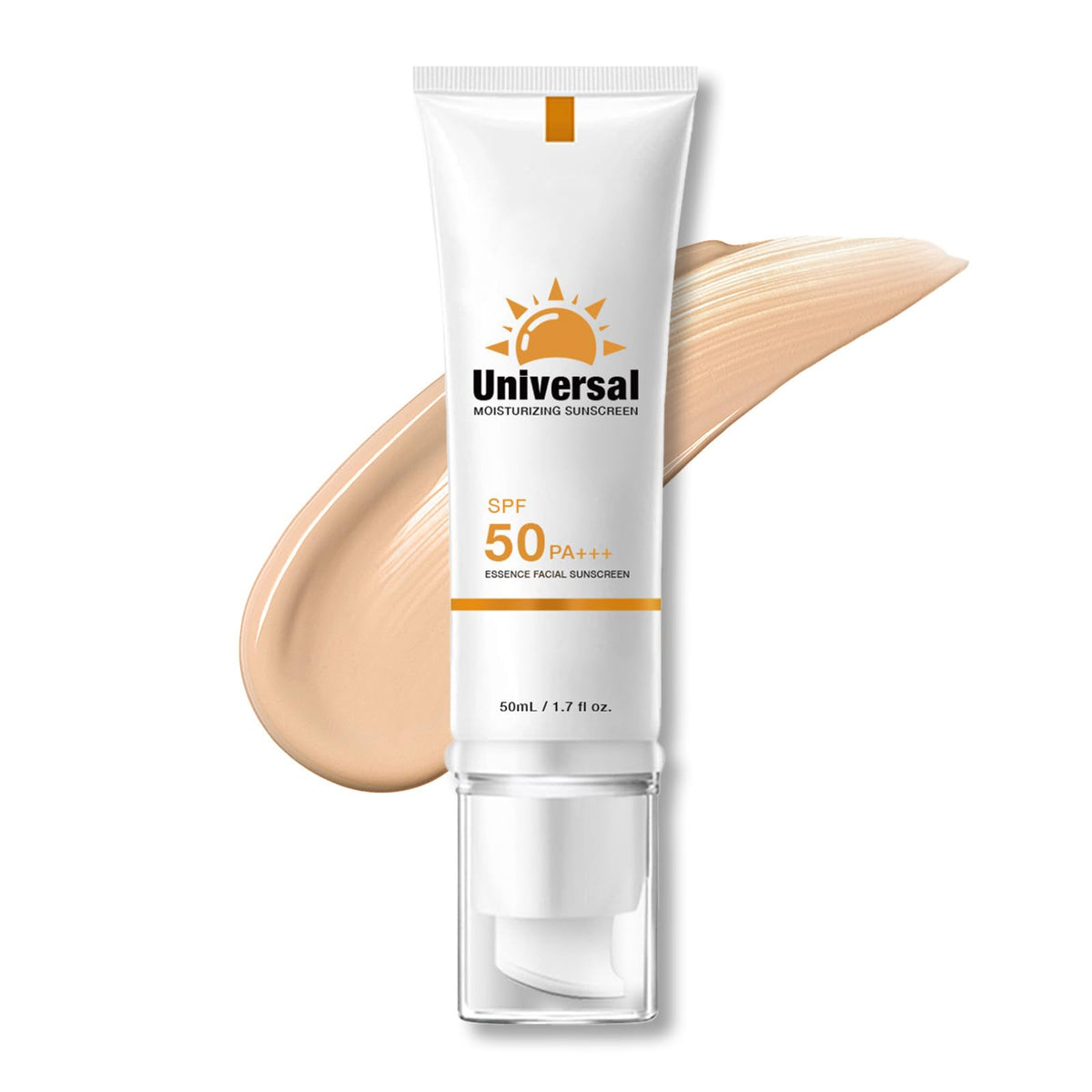 YFKEJI front packaging showing sunscreen tube and SPF information