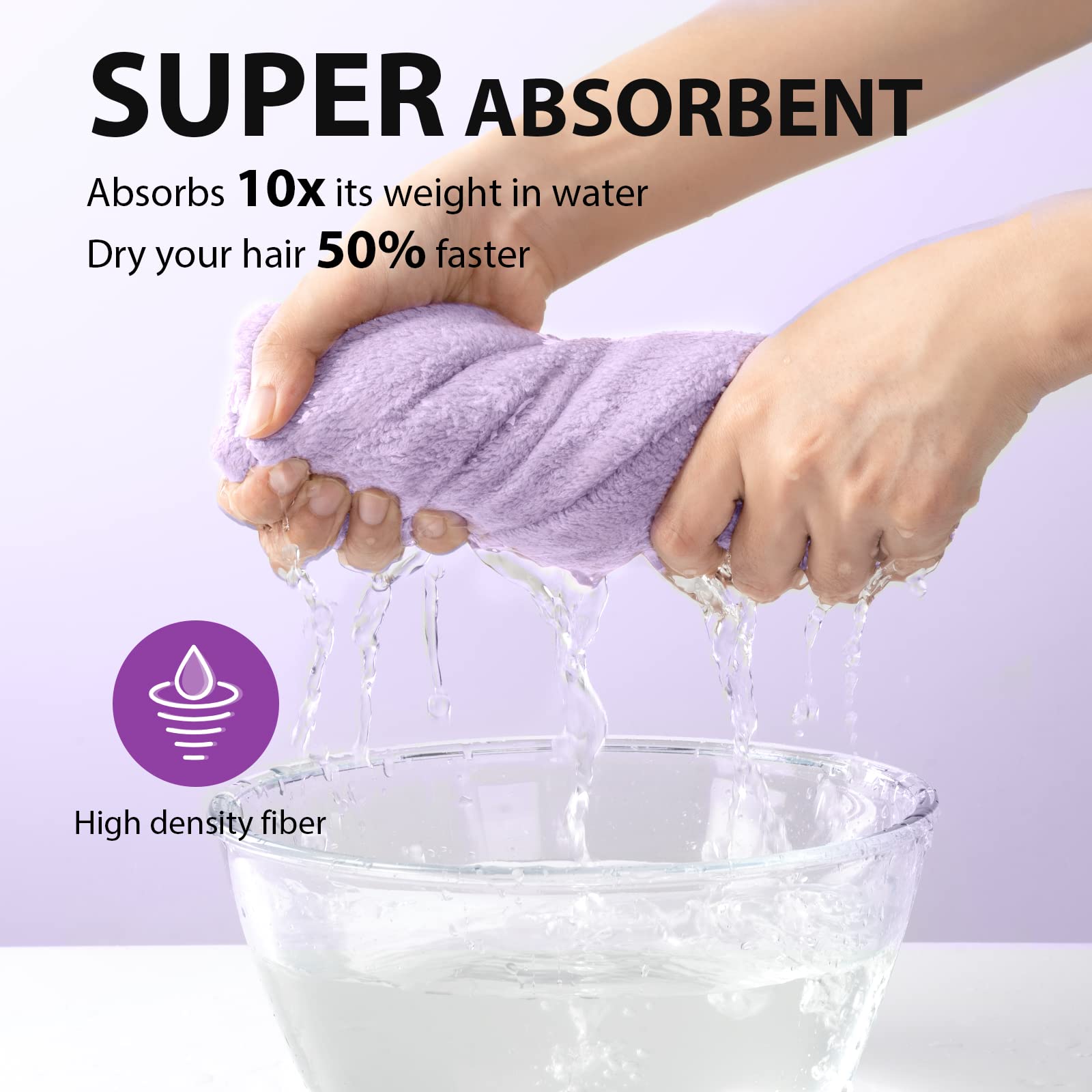 YFONG microfiber fabric closeup illustrating absorbent texture and softness