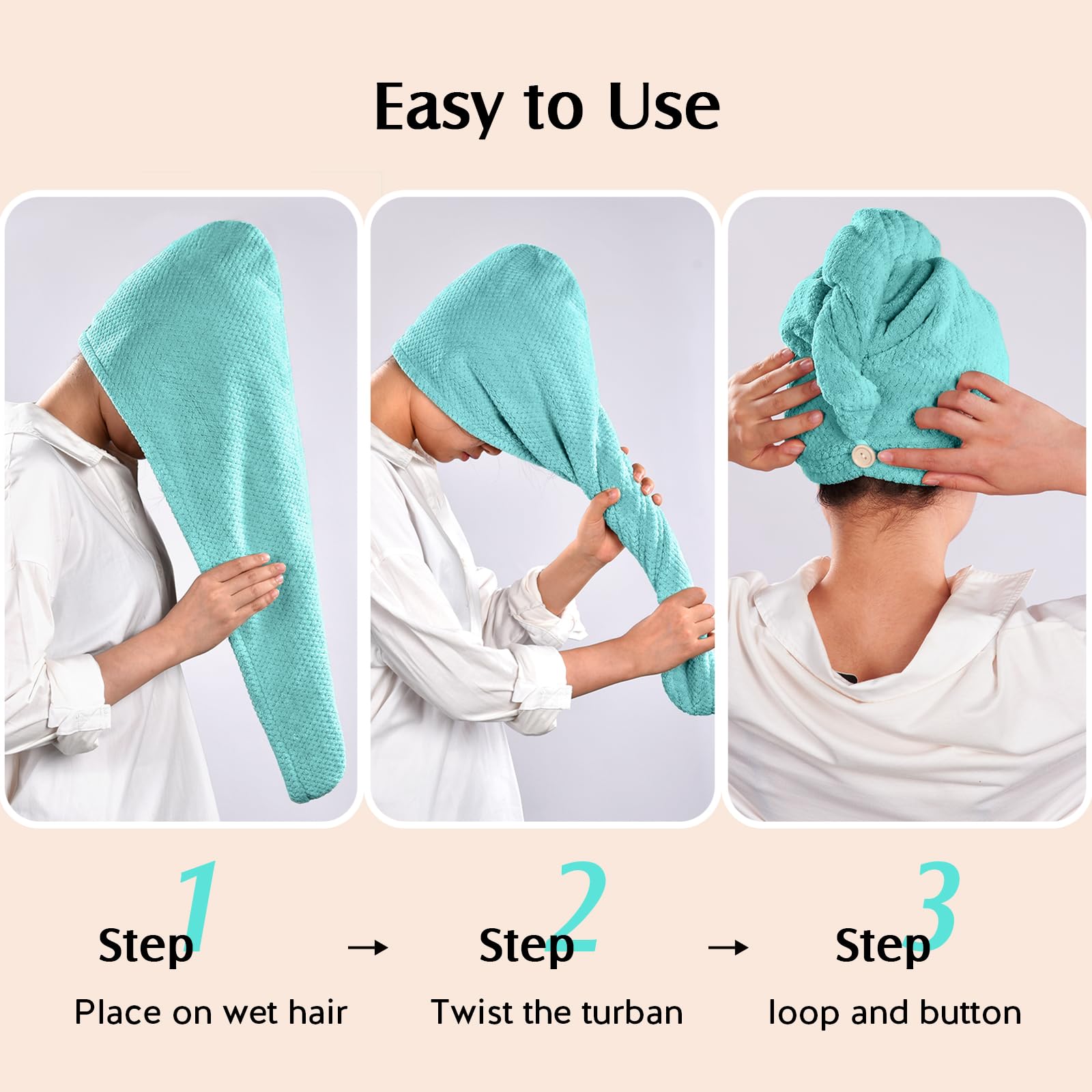 YFONG folded towel inside travel bag showing compactness and on-the-go convenience