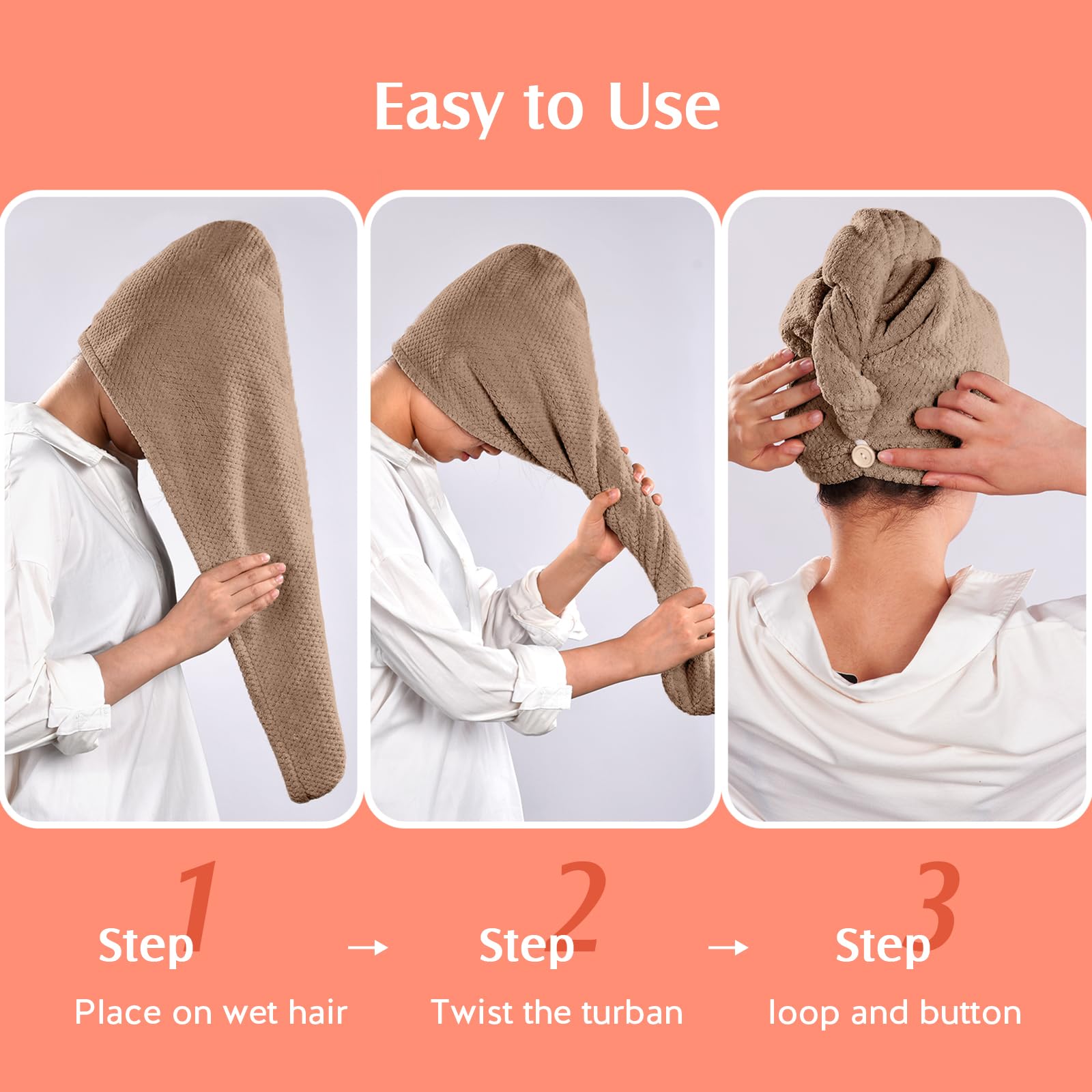 YFONG towel folded on bathroom counter suggesting travel and convenience