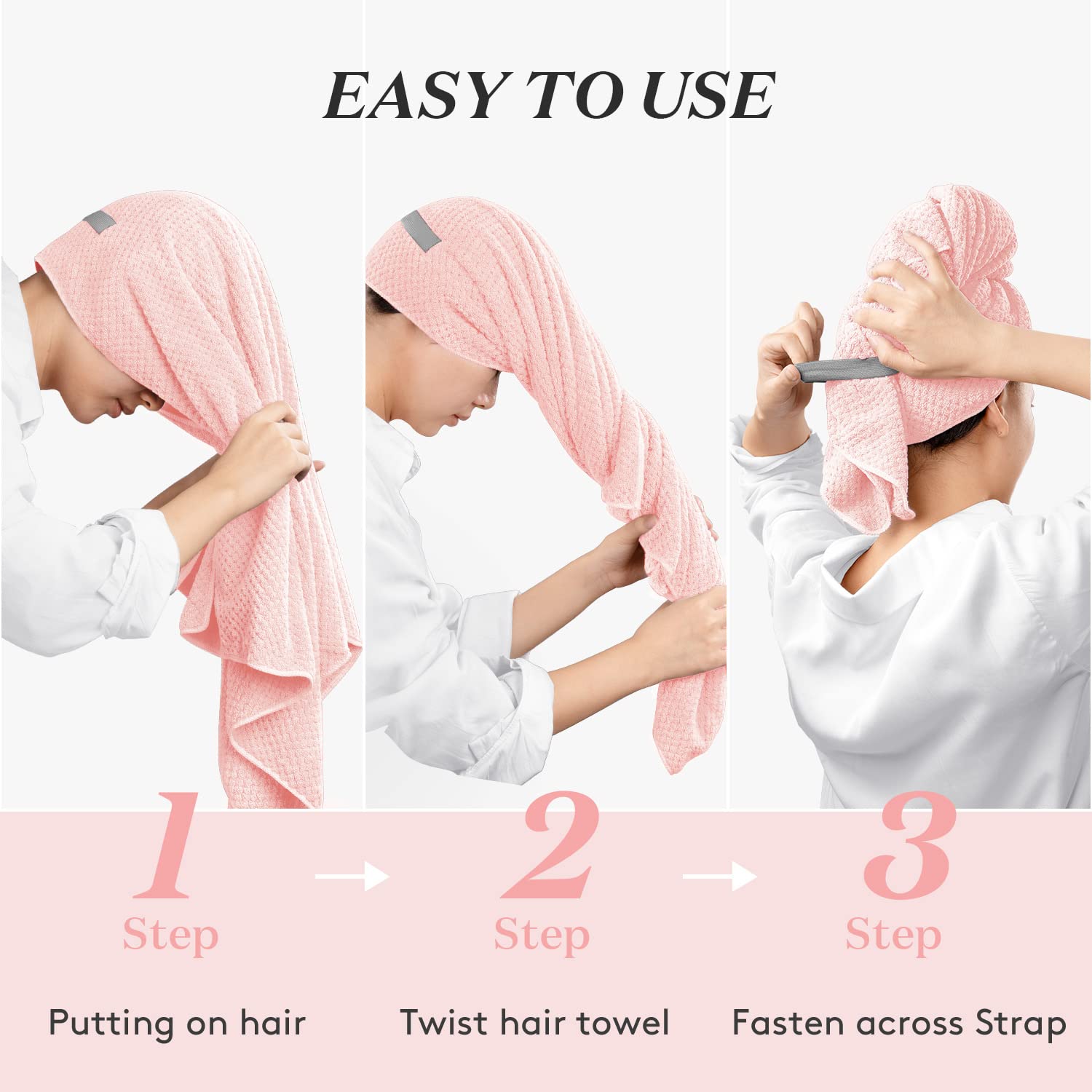YFONG towel folded in travel bag showing lightweight, quick-dry portability