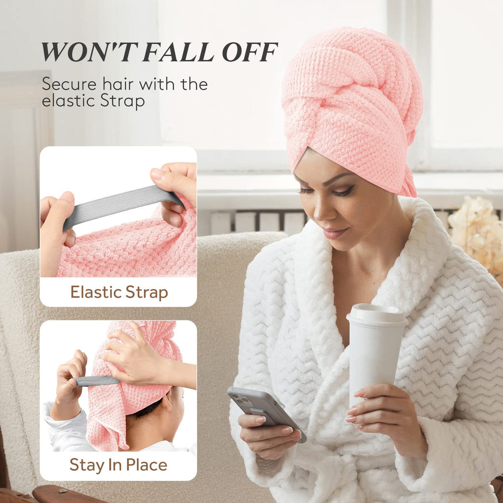 YFONG towel used during skincare routine showing stability and easy movement