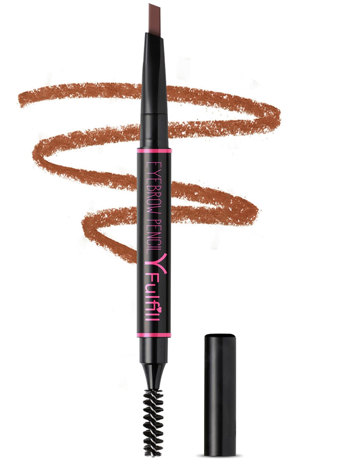 YFulfill pencil front view showing dual-ended design and cap, precise application benefit