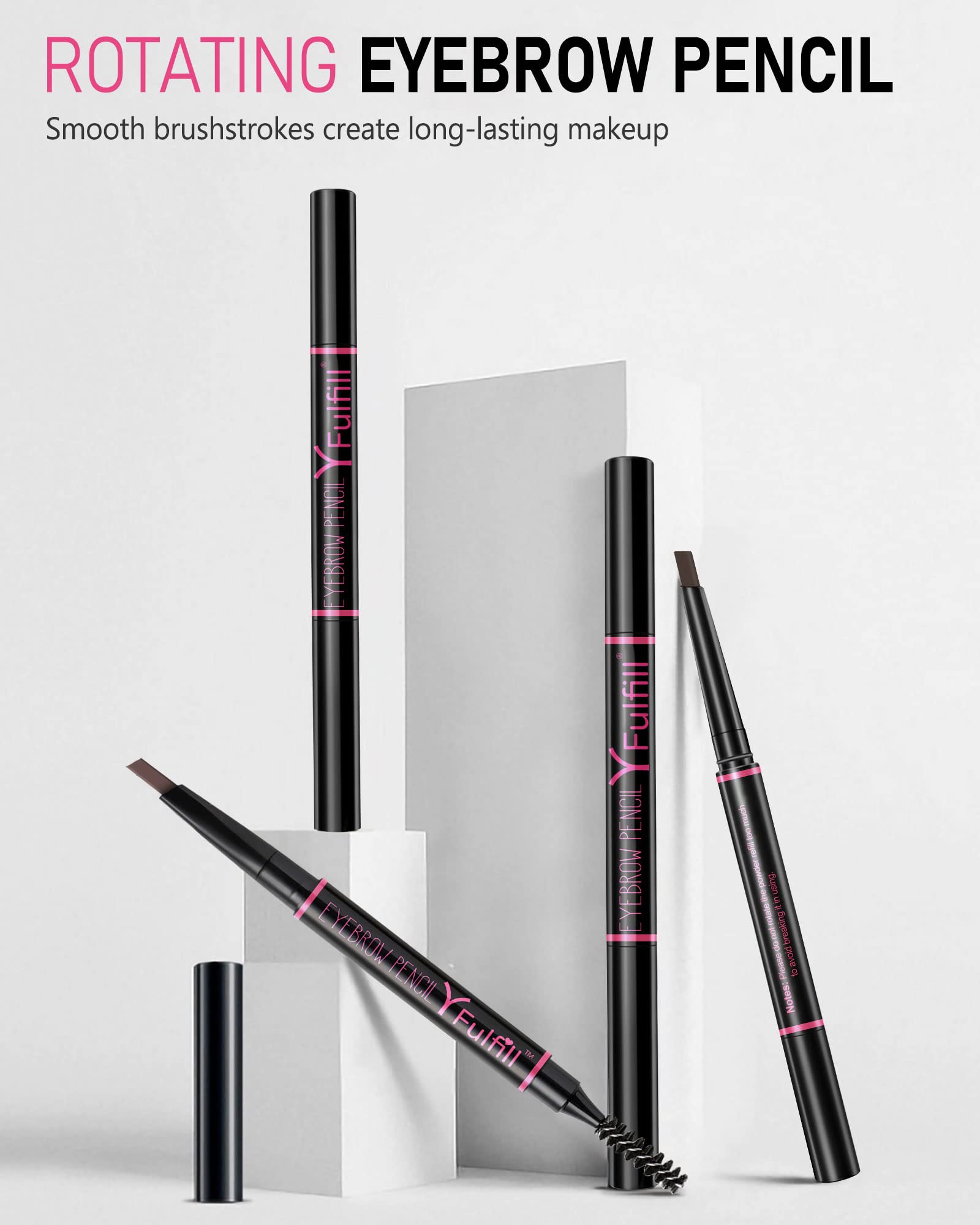 YFulfill eyebrow razor detail illustrating safe precise trimming for clean shape