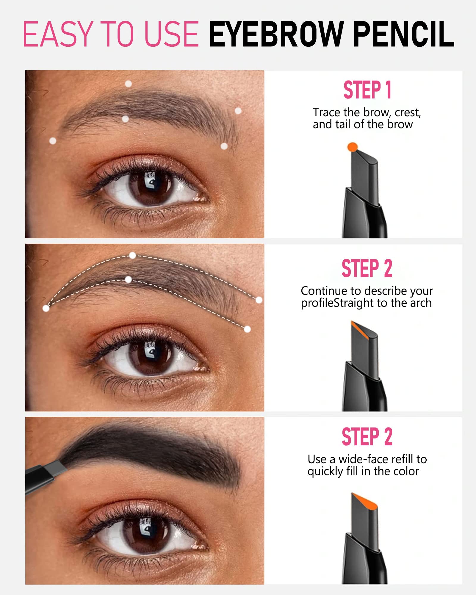YFulfill flat lay of packaging with pencil and razor highlighting included tools