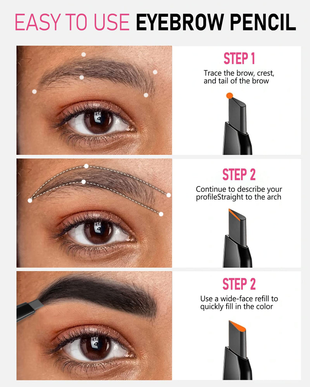 YFulfill flat lay of packaging with pencil and razor highlighting included tools