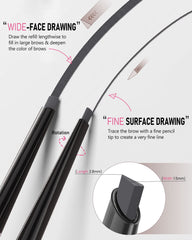 YFulfill pencil held in hand for scale, ideal precision and portability