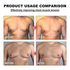 YG LianKai being massaged into chest skin to enhance circulation and feel