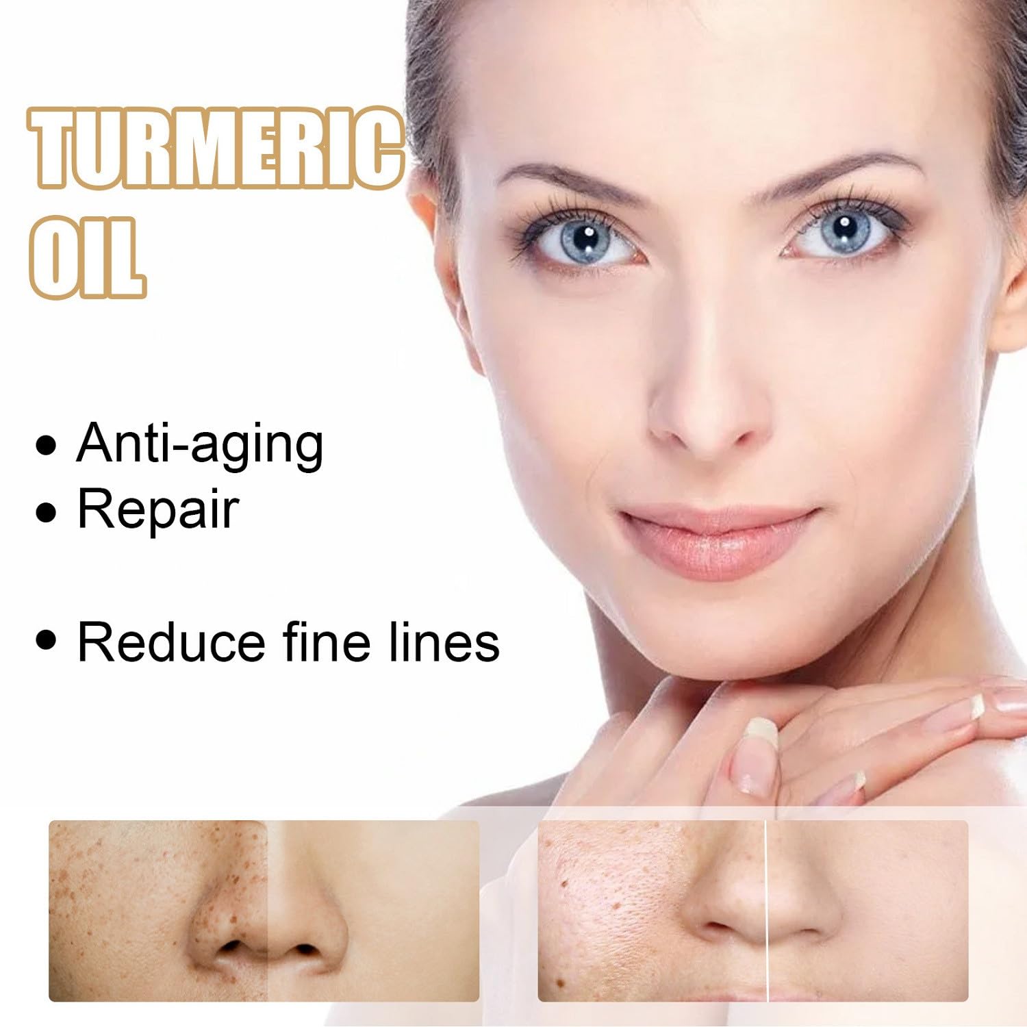 YG LianKai close-up texture of light yellow serum for smooth hydration
