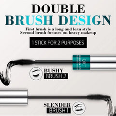 YG LianKai close-up of dual brushes highlighting different bristle shapes for styling