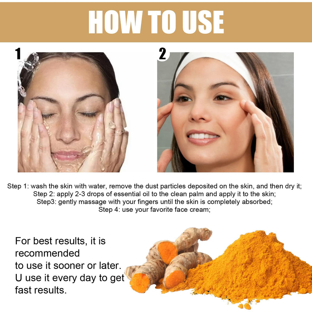 YG LianKai ingredients label close-up highlighting turmeric and oils