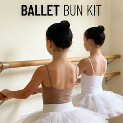 YGDZ ballet bun demo on dancer showing polished performance look