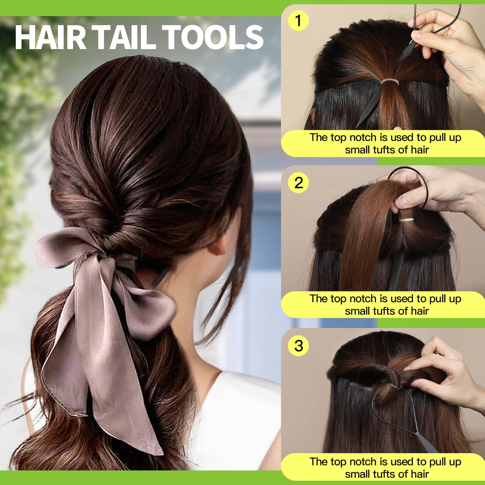 YGDZ bands securing toddler hair showing gentle hold and comfort