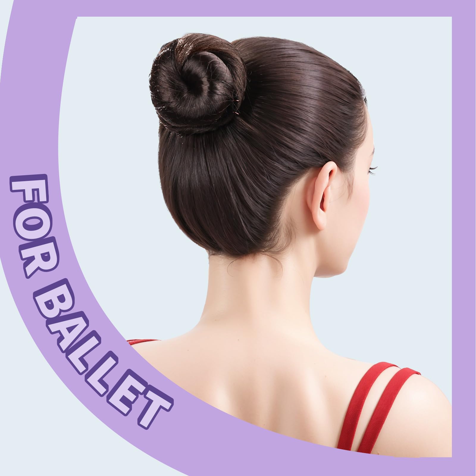 YGDZ pile of clear hair ties demonstrating invisible support for ponytails