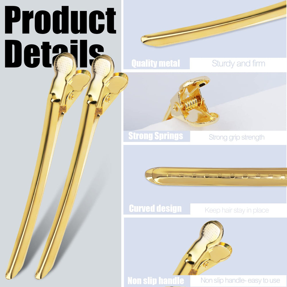 YGDZ clip side profile displaying strong spring and durable metal