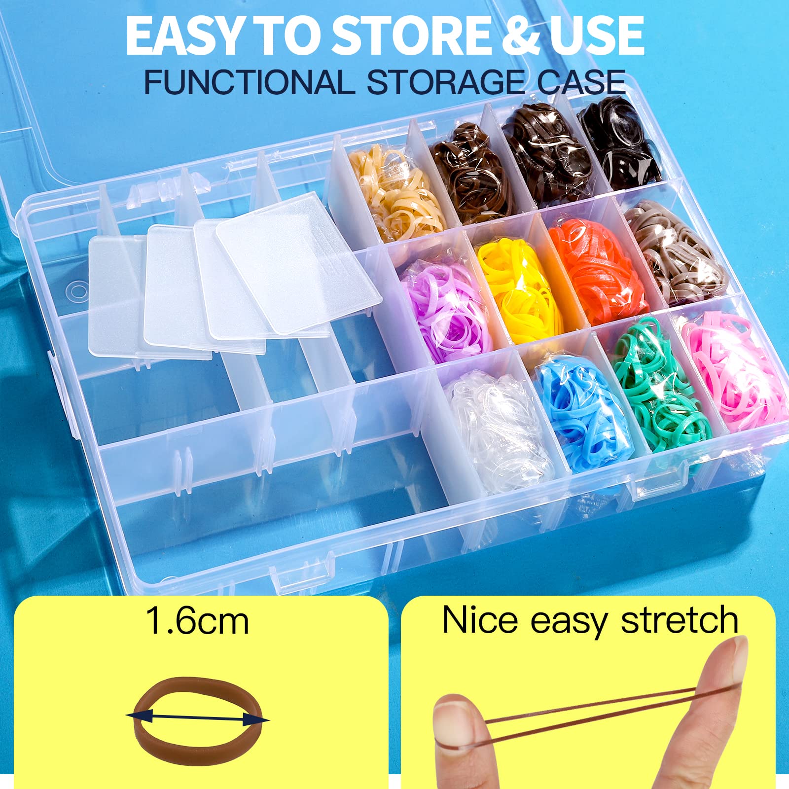 YGDZ elastic band being stretched demonstrating durable flexibility