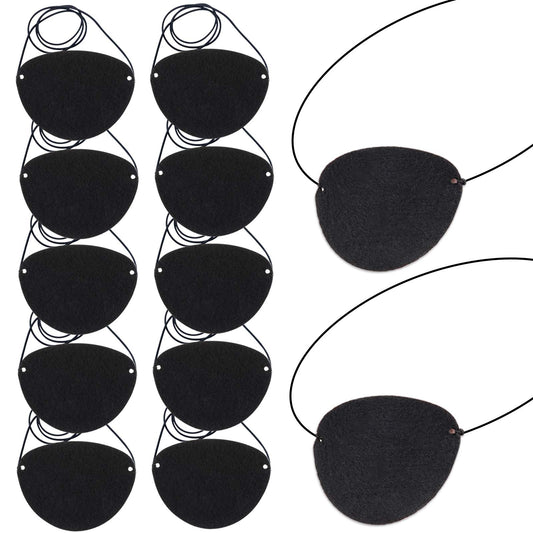 YGDZ eye patch front view showing full black coverage and comfort
