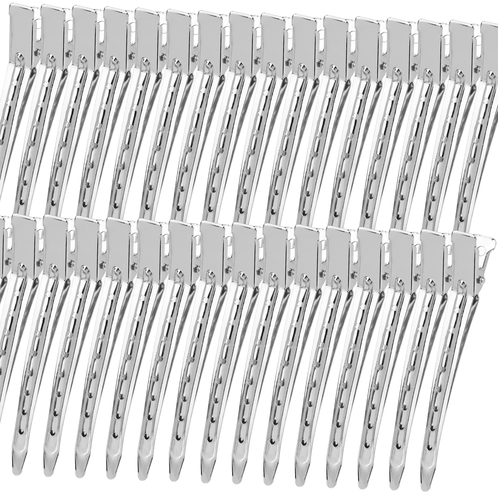 YGDZ front view of 30-piece silver clip pack showing count and finish, professional supply benefit