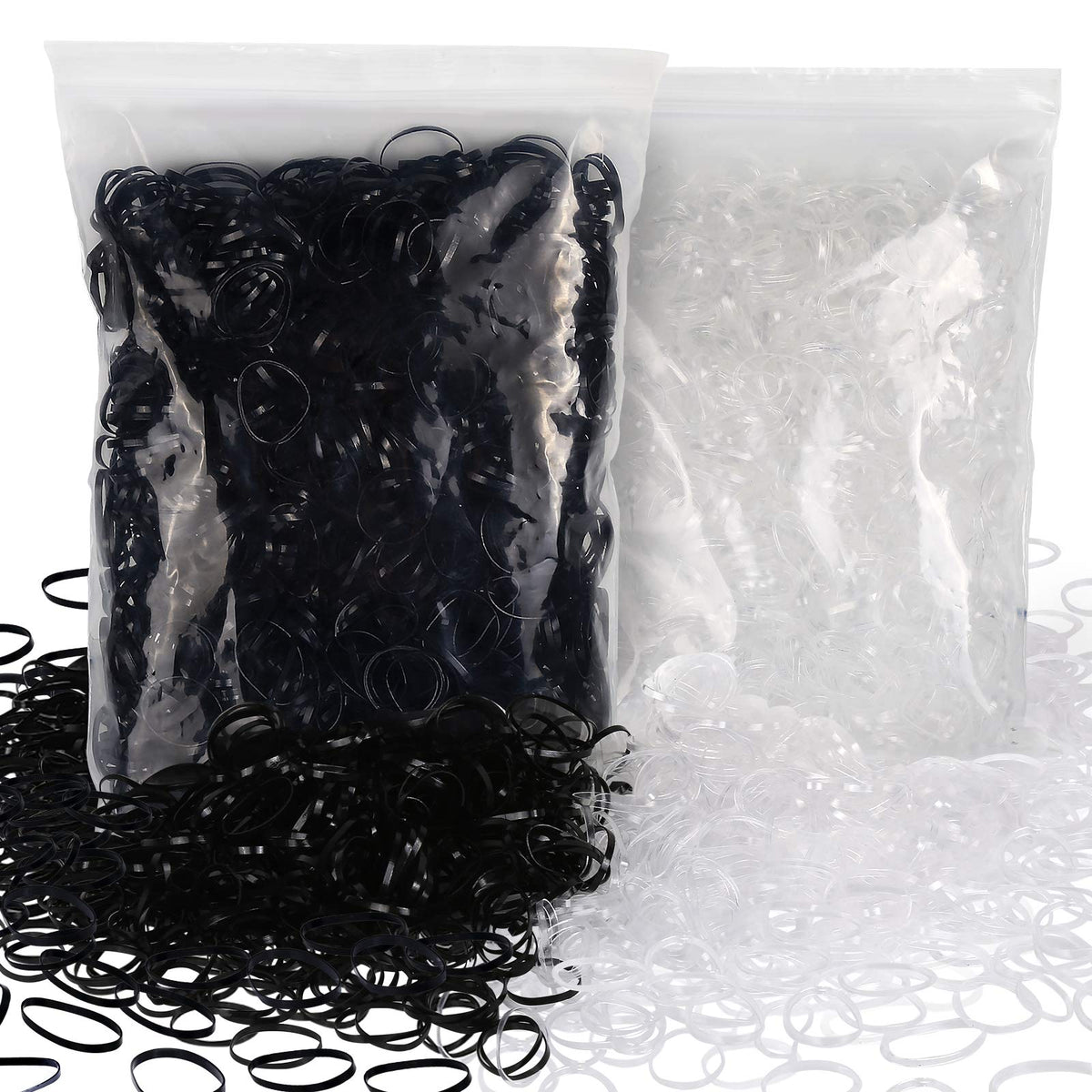 YGDZ front packaging showing 4000 mini hair bands, convenient bulk supply