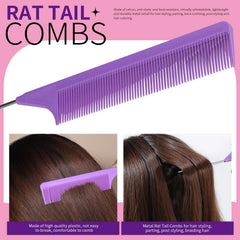 YGDZ hair loop tools next to bands illustrating easy updos and faster styling