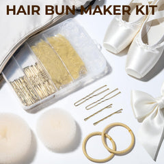 YGDZ two-size hair nets laid flat demonstrating invisible hold and comfort