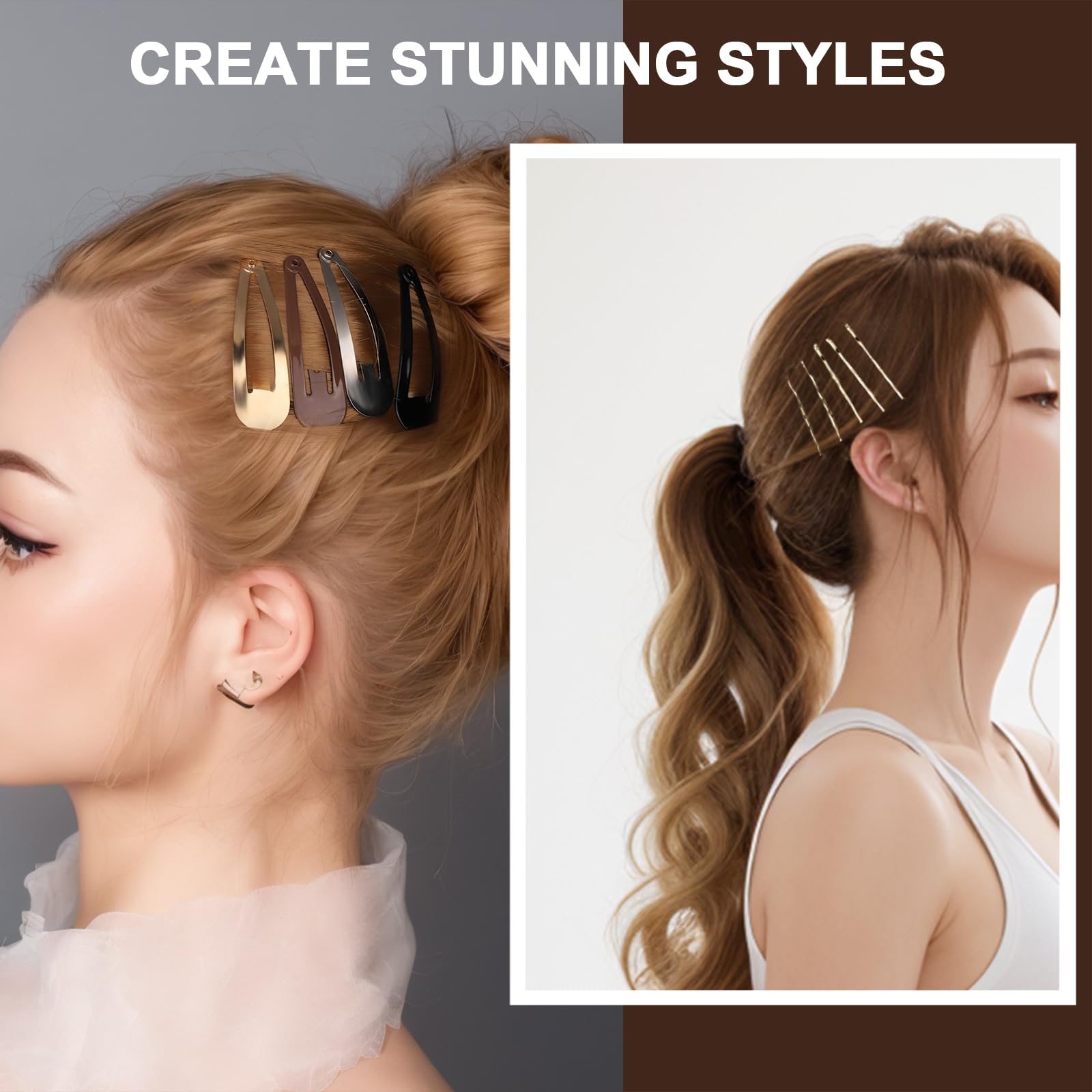 YGDZ model wearing an updo demonstrating strong hold and finish