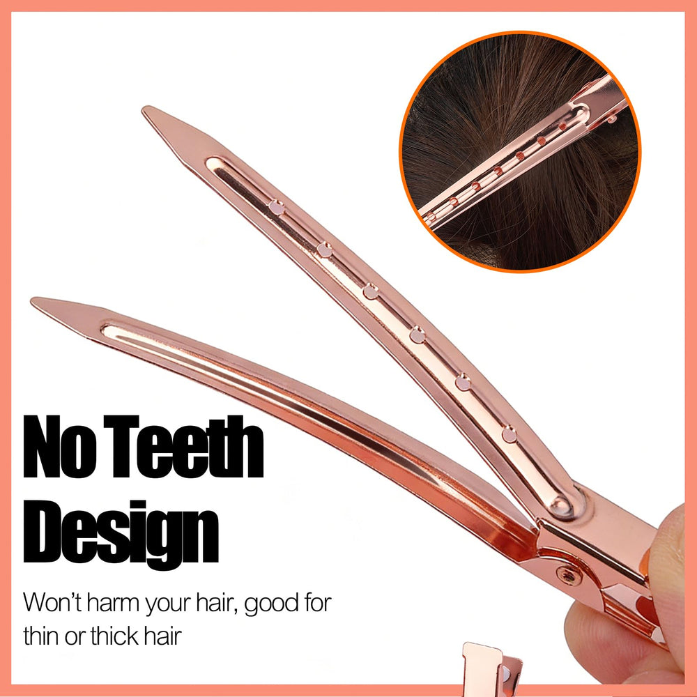 YGDZ clips arranged on a salon station adding professional flair