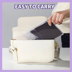 YGDZ hand holding kit to show size and how it fits in a dance bag