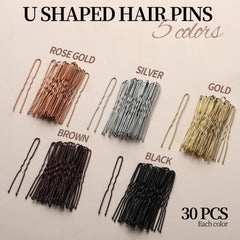 YGDZ bun secured with U pins illustrating strong anchoring for updos