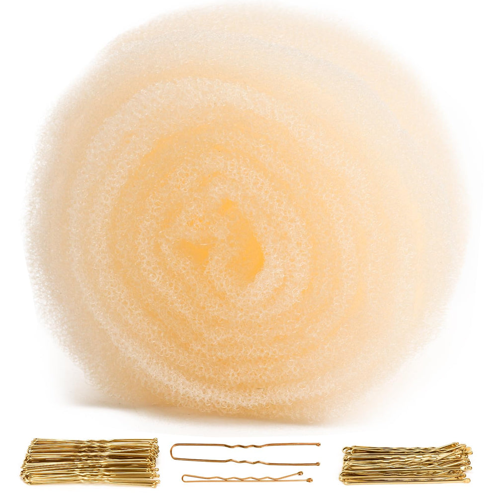 YGQQOY blonde hair filler roll front view showing volume base benefit