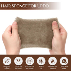 YGQQOY close-up of soft weave texture illustrating easy molding and secure pin hold
