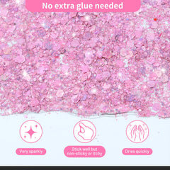 YGQQOY lid label close-up displaying color name and product clarity benefit