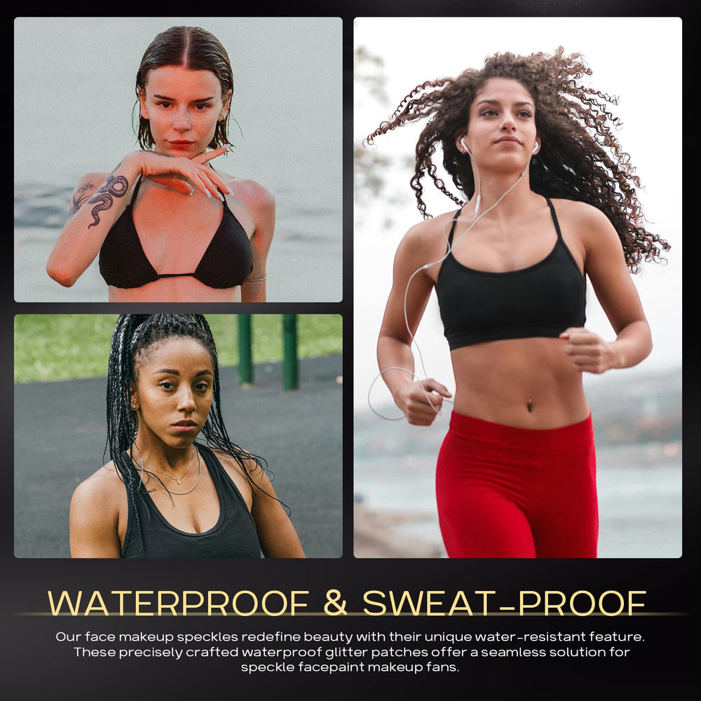 YGQQOY freckles by pool showing waterproof wear-through activity benefit