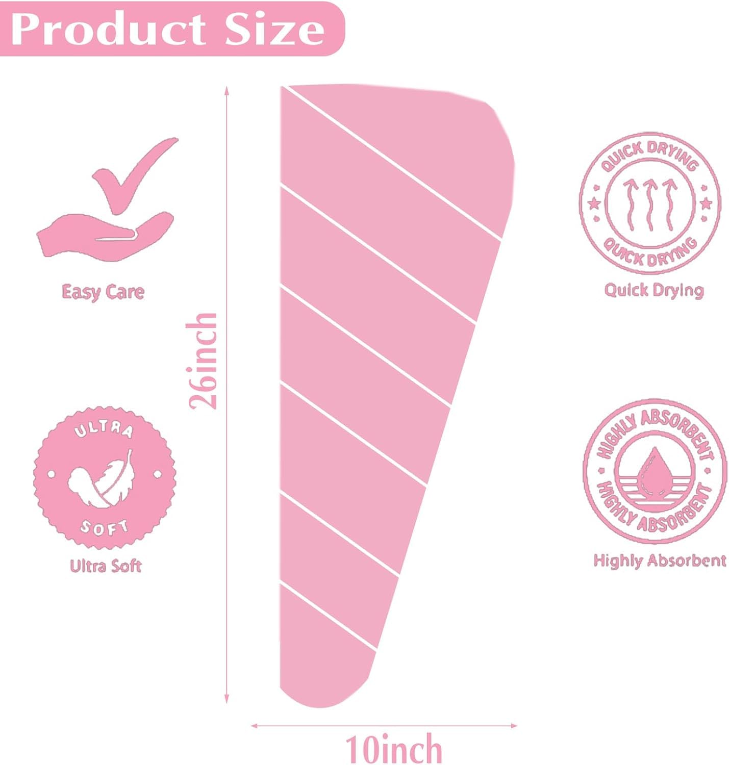 YHPDYL microfiber close-up revealing soft, absorbent texture benefit