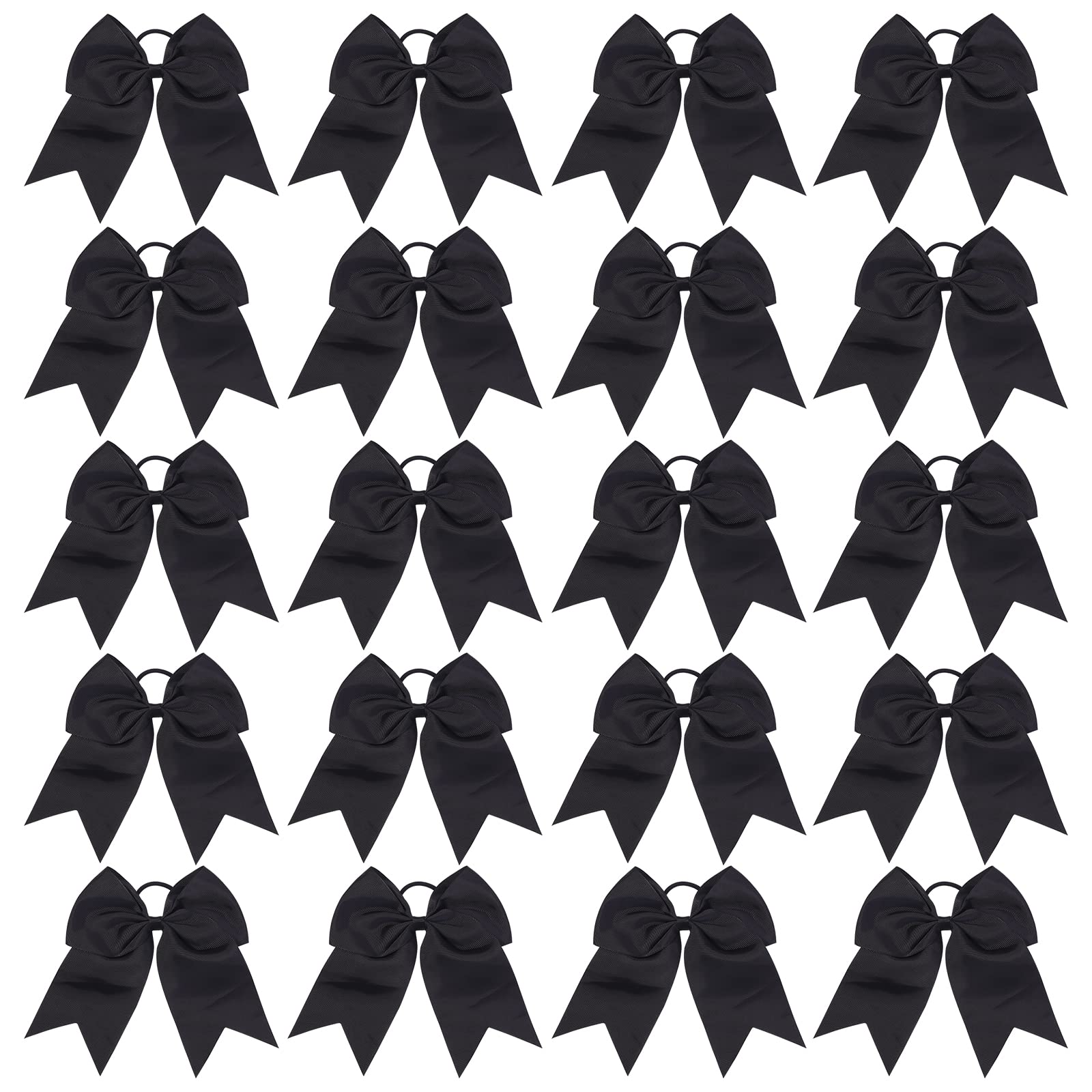 YHXX YLEN front view of 20-pack cheer bows showing uniform supply benefit