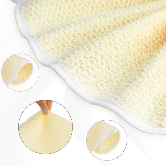 Yicadorn close-up of nylon texture highlighting exfoliation effectiveness
