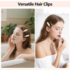 YIERSO side profile flat design demonstrates creaseless hold for smooth hair