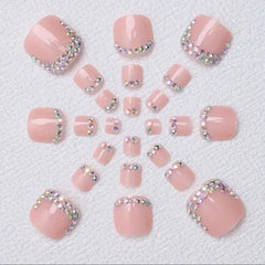 YIHONGYAN close-up of 3D glitter rhinestones highlighting sparkling decorative detail