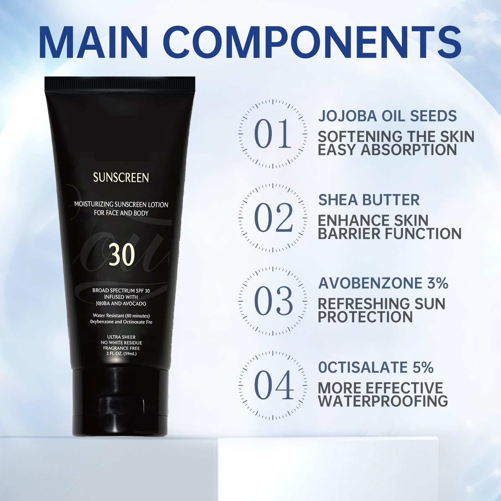 YILEST water-resistant demonstration on wet skin showing durability
