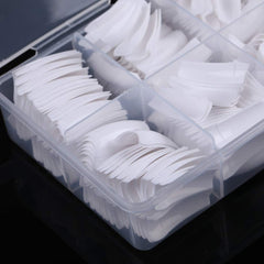 Yimart nail tip texture detail showing durable, easy-to-file material