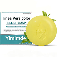 yimimde front packaging showing bar and benefits for clearer skin