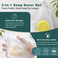 yimimde bar being used in shower showing fast-acting relief